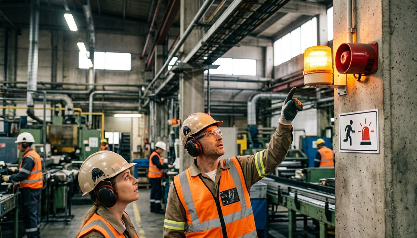 Rôles et impacts des systèmes d'alerte sonore et optique dans les environnements bruyants